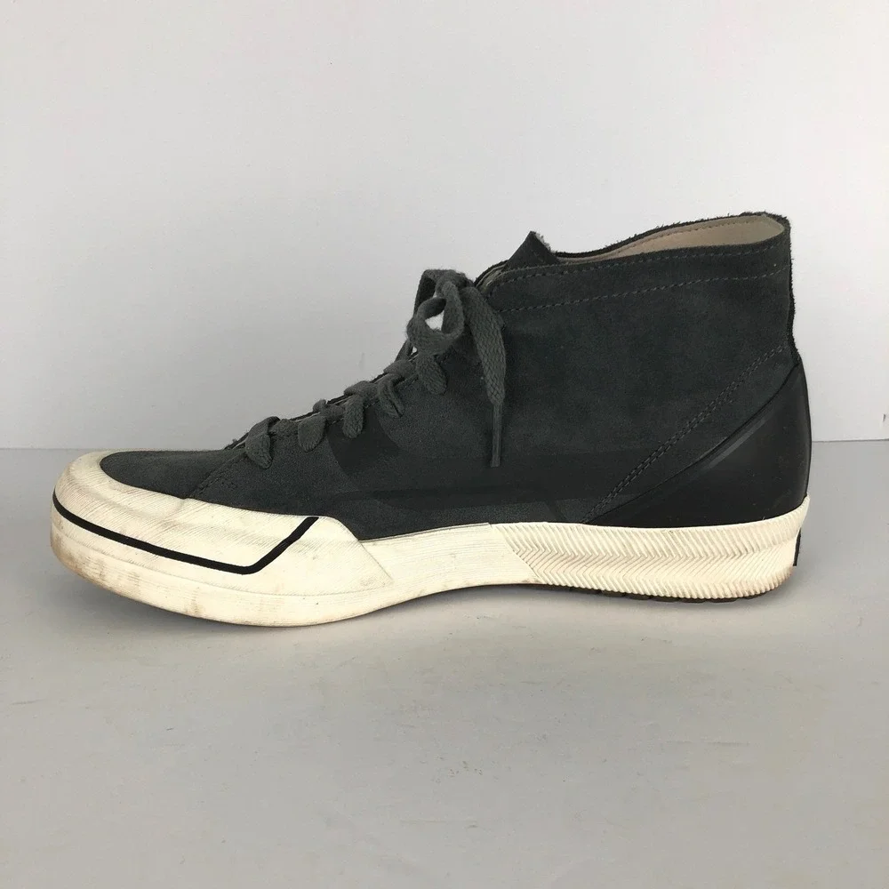 SOREL Caribou Mid Waterproof Suede Sneakers Men's Sz 9 42 Gray‎ NM4502-028 Shoes